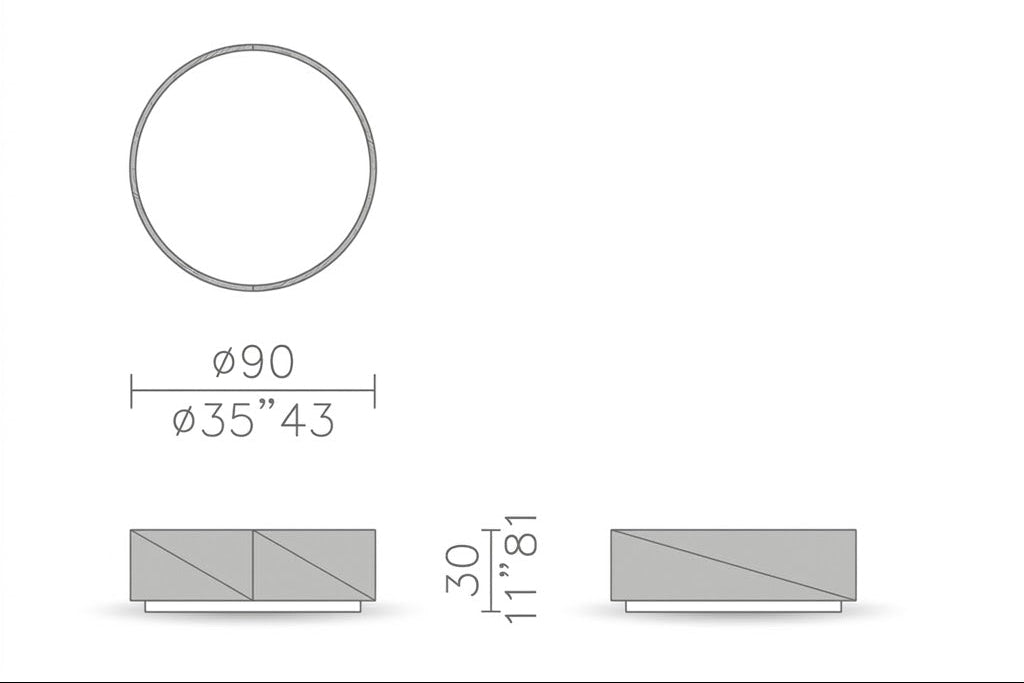 Belt Low table